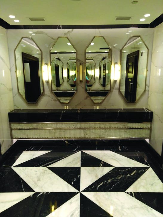 Hotel suite interior